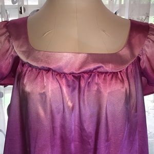 Silky pink tunic👚NWOT